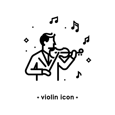 아이콘 남자 악기 음악 연주 음표 한명 검은색 클래식 라인아트 라인아이콘 바이올린 바이올리니스트 남자한명만 성인남자한명만 2D아이콘 AI파일 1 기호 선 컬러 컨셉 현악기 문화예술 사람 연주자 남자만 성인남자만 파일형식 벡터