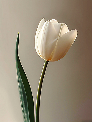 JPG 편집이미지 꽃 한송이 봄꽃 근접촬영 사람없음 튤립 흰색 디지털합성 편집소스 편집실사 AI포토 AI콘텐츠 식물 1 뷰포인트 컬러 봄 CG 송이 파일형식