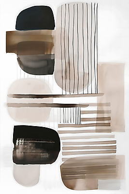 JPG 도형 일러스트 자국 붓터치 추상 수채화 미술 사람없음 갈색 그림 번짐 기하학 국내일러스트 AI일러스트 AI콘텐츠 컬러 무늬 문화예술 파일형식 효과