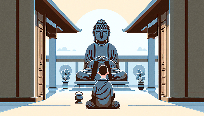 전신 남자 불교 일러스트 한명 앉기 성인 기도 사찰 승려 부처 부처님상 성인남자한명만 국내일러스트 AI파일 1 종교 종교건축 모션 사람 성직자 불상 남자한명만 성인남자만 파일형식 벡터