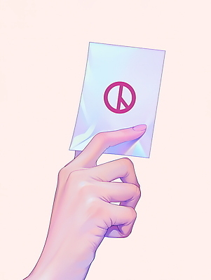 PSD 손 분홍색 일러스트 들기 신체부위 선택 투표 선거 민주주의 투표용지 참여 기표문양 유권자 국내일러스트 문양 컬러 컨셉 모션 사람 파일형식