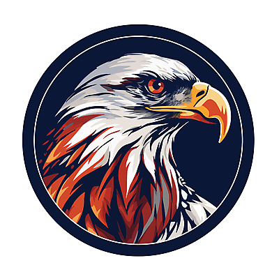 한마리 일러스트 사람없음 테두리 심볼 독수리 맹금류 국내일러스트 AI파일 1 조류 파일형식 벡터