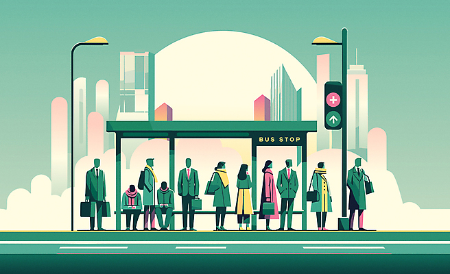 전신 라이프스타일 여자 남자 가로등 일러스트 비즈니스 대중교통 빌딩 여러명 성인 건물 일상 초록색 직장인 기다림 버스정류장 신호등 출근 성인만 국내일러스트 AI파일 직업 건축물 공공시설 교통수단 컬러 다수 모션 사람 라이프 생활 역 출퇴근 파일형식 벡터