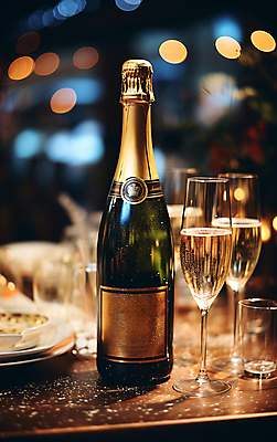 JPG 편집이미지 문화 사람없음 파티 샴페인 샴페인잔 보케 유흥 편집실사 AI포토 AI콘텐츠 술잔 주류 이벤트 CG 파일형식