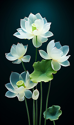 JPG 편집이미지 종교 연꽃 사람없음 초록색 믿음 흰색 투명 편안함 연잎 이미지편집 편집실사 AI컴퓨터그래픽 AI콘텐츠 꽃 감정 컬러 잎 감각 CG 파일형식