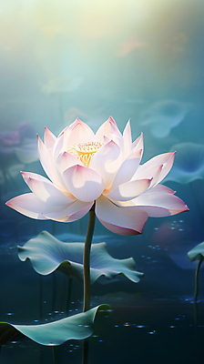 JPG 편집이미지 종교 분홍색 연꽃 사람없음 믿음 편안함 연잎 이미지편집 편집실사 AI컴퓨터그래픽 AI콘텐츠 꽃 감정 컬러 잎 감각 CG 파일형식