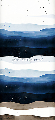 PSD 편집이미지 배너 바다 백그라운드 수채화 사람없음 파란색 남색 이미지편집 컬러 파일형식