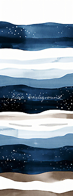 PSD 편집이미지 배너 바다 백그라운드 수채화 사람없음 파란색 남색 이미지편집 컬러 파일형식