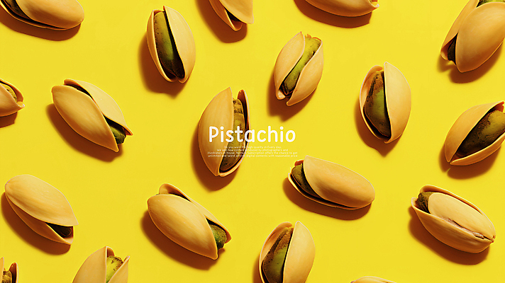 PSD 편집이미지 패턴 사람없음 노란색 피스타치오 카피스페이스 이미지편집 컬러 무늬 공백 견과류 파일형식