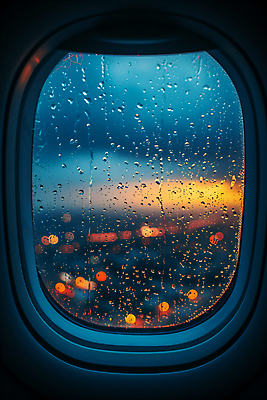 JPG 구름 편집이미지 창문 하늘 비행기 사람없음 비 우아함 빗방울 먹구름 보케 비행기내부 편집실사 AI포토 AI콘텐츠 자연요소 컨셉 항공교통 날씨 대중교통 내부 비_날씨 CG 파일형식 구름_자연