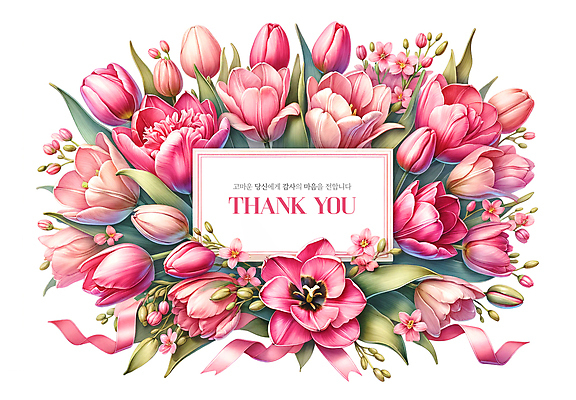 PSD 템플릿 배너 꽃 분홍색 꽃다발 프레임 이벤트 사람없음 화려 감사 카피스페이스 이미지템플릿 식물 감정 컬러 컨셉 공백 파일형식