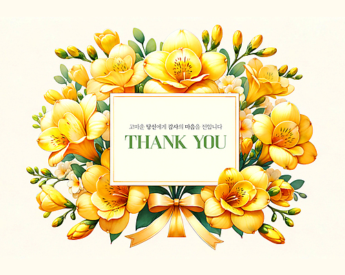 PSD 템플릿 배너 꽃 꽃다발 프레임 이벤트 사람없음 노란색 화려 감사 카피스페이스 이미지템플릿 식물 감정 컬러 컨셉 공백 파일형식