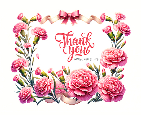 PSD 템플릿 배너 꽃 분홍색 프레임 사랑 사람없음 교사 스승의날 카네이션 감사 이미지템플릿 식물 직업 기념일 감정 컬러 파일형식
