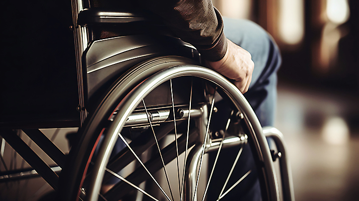 JPG 편집이미지 남자 백그라운드 한명 앉기 성인 승차 장애인 휠체어 성인남자한명만 편집실사 AI인물포토 AI콘텐츠 1 모션 사람 CG 장애 남자한명만 성인남자만 파일형식 AI포토