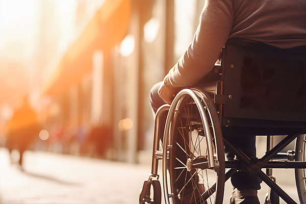 JPG 편집이미지 남자 백그라운드 거리 한명 앉기 성인 승차 장애인 휠체어 성인남자한명만 편집실사 AI인물포토 AI콘텐츠 1 모션 사람 CG 장애 남자한명만 성인남자만 파일형식 AI포토