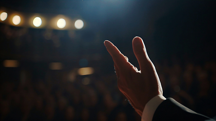 JPG 편집이미지 손 음악 연주 근접촬영 신체부위 공연 무대 보케 지휘자 편집실사 AI인물포토 AI콘텐츠 뷰포인트 문화예술 사람 이벤트 음악가 CG 파일형식 AI포토