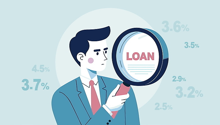 PSD 남자 일러스트 돋보기 한명 들기 성인 금융 비교 분석 대출 금리 성인남자한명만 국내일러스트 1 컨셉 모션 사람 경제 남자한명만 성인남자만 파일형식