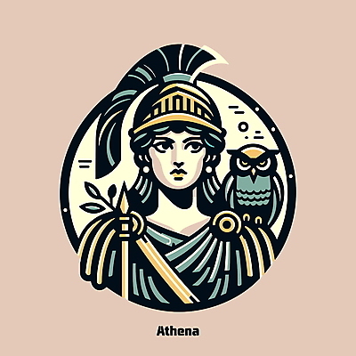 여자 일러스트 한명 성인 신 부엉이 신화 그리스로마신화 아테나 여신 성인여자한명만 국내일러스트 AI파일 투구모자 1 종교 조류 사람 신_종교 보호장비 여자한명만 성인여자만 파일형식 벡터