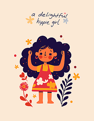 여자 꽃 행복 일러스트 나뭇잎 한명 미소 성인 손들기 평화 주먹 자유 히피 성인여자한명만 국내일러스트 AI파일 식물 1 감정 컨셉 잎 모션 표정 사람 여자한명만 성인여자만 파일형식 벡터