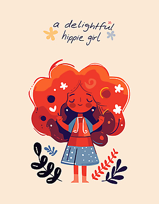 여자 꽃 행복 일러스트 나뭇잎 한명 미소 성인 손들기 평화 눈감음 자유 히피 성인여자한명만 국내일러스트 AI파일 식물 1 감정 컨셉 잎 모션 표정 사람 여자한명만 성인여자만 파일형식 벡터