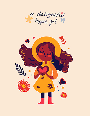 모자 여자 꽃 행복 나비 일러스트 나뭇잎 한명 미소 들기 성인 평화 눈감음 자유 하트 히피 성인여자한명만 국내일러스트 AI파일 모양 식물 1 잡화 감정 곤충 컨셉 잎 모션 표정 사람 여자한명만 성인여자만 파일형식 벡터