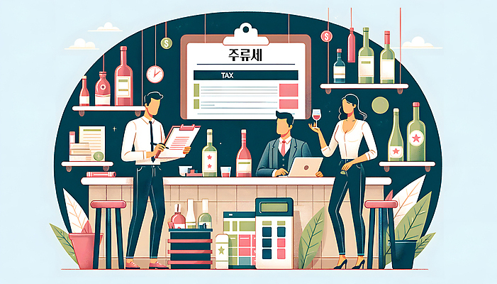 JPG 여자 남자 백그라운드 술잔 일러스트 술병 주류 들기 성인 세명 노트북 계산기 디지털합성 법 서류판 세금 성인만 편집소스 국내일러스트 AI일러스트 AI콘텐츠 음료 모션 병_용기 문구용품 잔 사람 전자제품 사무용품 장비 파일형식