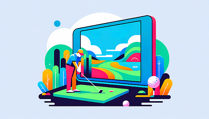 JPG 전신 남자 스포츠 일러스트 골프공 한명 들기 성인 스크린 골프채 연습 스크린골프 스크린골프장 성인남자한명만 국내일러스트 AI일러스트 AI콘텐츠 1 골프 공 모션 골프장 골프용품 사람 남자한명만 성인남자만 파일형식