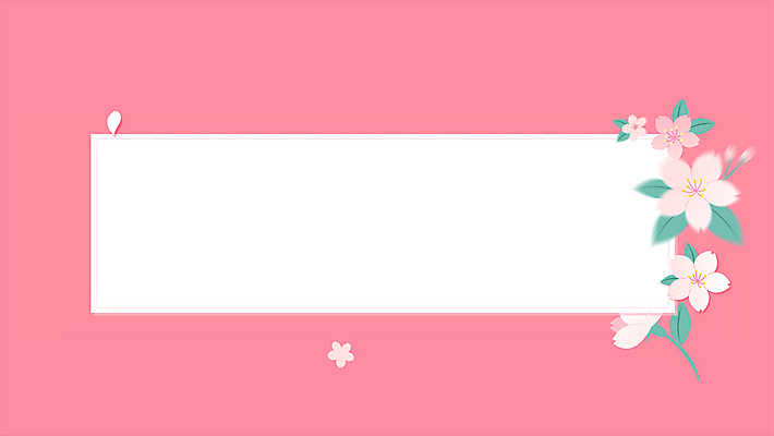 배너 가로배너 꽃잎 분홍색 잎 봄꽃 사각프레임 사람없음 봄 벚꽃 꽃프레임 카피스페이스 모션그래픽 MP4 MOV 식물 계절 꽃 컬러 프레임 가로 사각형 공백 동영상 파일형식