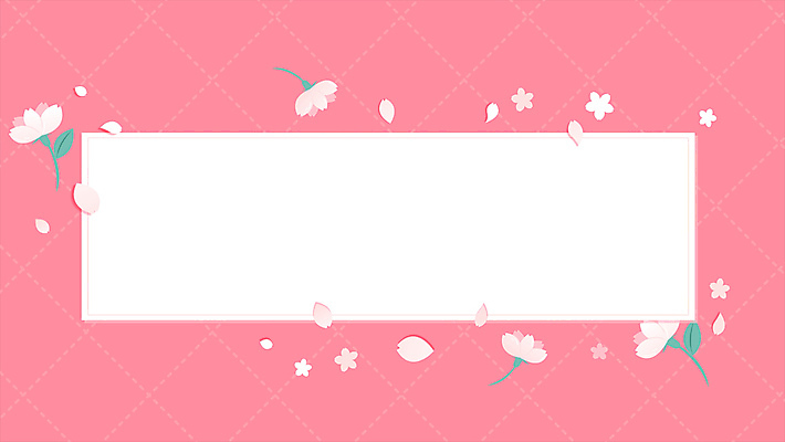 배너 가로배너 꽃잎 분홍색 잎 봄꽃 사각프레임 사람없음 봄 벚꽃 꽃프레임 카피스페이스 모션그래픽 MP4 MOV 식물 계절 꽃 컬러 프레임 가로 사각형 공백 동영상 파일형식