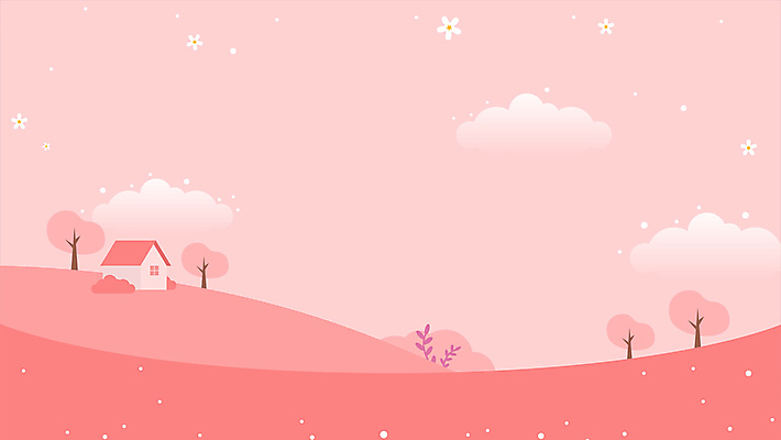 나무 구름 분홍색 백그라운드 자연 주택 풍경 초원 사람없음 봄풍경 봄 벚꽃 카피스페이스 봄배경 모션그래픽 MP4 MOV 자연요소 식물 계절 꽃 컬러 건물 공백 생태계 동영상 파일형식