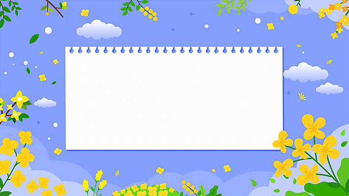 구름 배너 가로배너 종이 봄꽃 나뭇잎 사각프레임 프레임 사람없음 파란색 보라색 봄 유채 카피스페이스 봄배경 모션그래픽 MP4 MOV 자연요소 계절 꽃 컬러 백그라운드 잎 가로 사각형 공백 동영상 파일형식