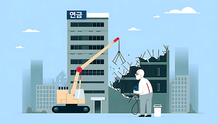 JPG 구름 할아버지 노년 남자 백그라운드 일러스트 한명 건물 손상 포크레인 디지털합성 손실 연금 위기 노인남자한명만 편집소스 무너짐 국내일러스트 AI일러스트 AI콘텐츠 자연요소 1 건축물 컨셉 모션 사람 성인 중장비 남자한명만 노인남자만 파일형식
