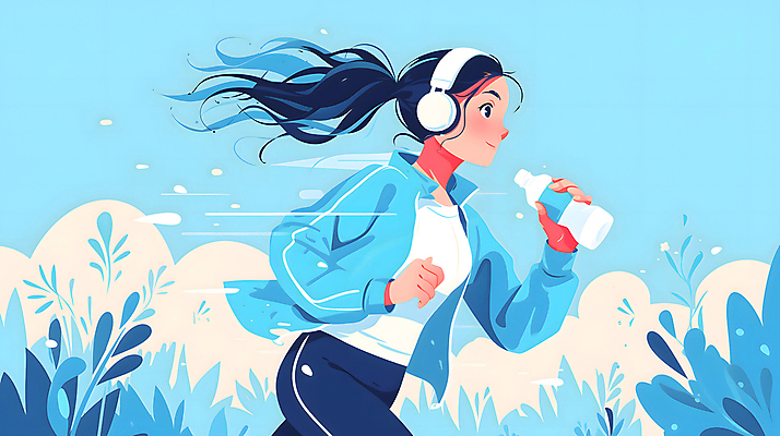 JPG 식물 구름 여자 백그라운드 일러스트 한명 상반신 성인 파란색 운동복 달리기 조깅 헤드셋 물병 디지털합성 러닝 성인여자한명만 편집소스 산악달리기 국내일러스트 AI일러스트 AI콘텐츠 자연요소 1 옷 컬러 음향기기 모션 사람 운동 헤드폰 트래킹 물통 여자한명만 성인여자만 파일형식