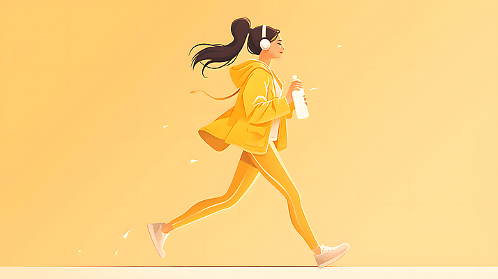 JPG 전신 여자 백그라운드 일러스트 한명 성인 운동복 달리기 조깅 노란색 헤드셋 물병 디지털합성 러닝 성인여자한명만 편집소스 국내일러스트 AI일러스트 AI콘텐츠 1 옷 컬러 음향기기 모션 사람 운동 헤드폰 물통 여자한명만 성인여자만 파일형식