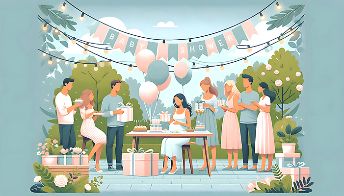 JPG 전신 나무 구름 원피스 여자 남자 꽃 행복 백그라운드 의자 일러스트 가족 앉기 여러명 성인 두명 선물상자 파티 임신 출산 디지털합성 풍선 가랜드 알전구 편집소스 베이비샤워 국내일러스트 AI일러스트 AI콘텐츠 자연요소 식물 옷 감정 가구 다수 전구 관계 모션 선물 사람 이벤트 상자 파티용품 파일형식