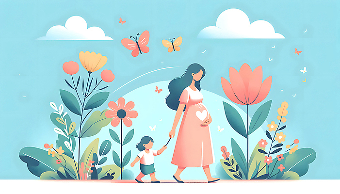 JPG 전신 구름 원피스 여자 꽃 행복 어린이 나비 백그라운드 일러스트 가족 소녀 성인 두명 파란색 걷기 손잡기 산책 임신 출산 풀잎 디지털합성 여자만 편집소스 국내일러스트 AI일러스트 AI콘텐츠 자연요소 식물 옷 감정 컬러 곤충 잎 관계 모션 휴식 사람 풀_식물 파일형식