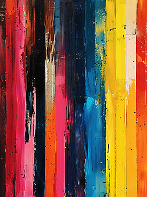 JPG 예술 백그라운드 일러스트 붓터치 추상 사람없음 컬러풀 페인트 물감 화려 디지털합성 질감 편집소스 국내일러스트 AI일러스트 AI콘텐츠 컬러 컨셉 무늬 미술도구 파일형식