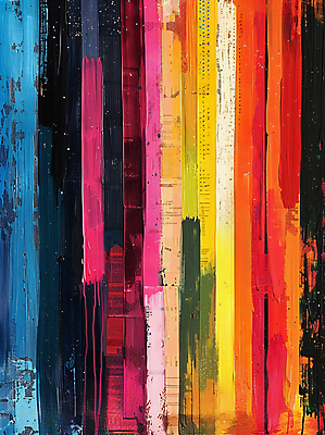 JPG 예술 백그라운드 일러스트 붓터치 추상 사람없음 컬러풀 페인트 물감 화려 디지털합성 질감 편집소스 국내일러스트 AI일러스트 AI콘텐츠 컬러 컨셉 무늬 미술도구 파일형식