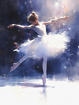 JPG 전신 여자 백그라운드 일러스트 수채화 한명 성인 파란색 빛 공연 우아함 발레 디지털합성 발레리나 발레복 성인여자한명만 편집소스 국내일러스트 AI일러스트 AI콘텐츠 1 옷 컬러 컨셉 사람 이벤트 춤 여자한명만 성인여자만 파일형식