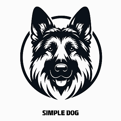 백그라운드 일러스트 사람없음 머리 귀여움 검은색 강아지 심볼 디지털합성 심플 프로필 편집소스 도베르만핀셔 국내일러스트 AI파일 컬러 컨셉 신체부위 반려동물 개 파일형식 벡터 핀셔