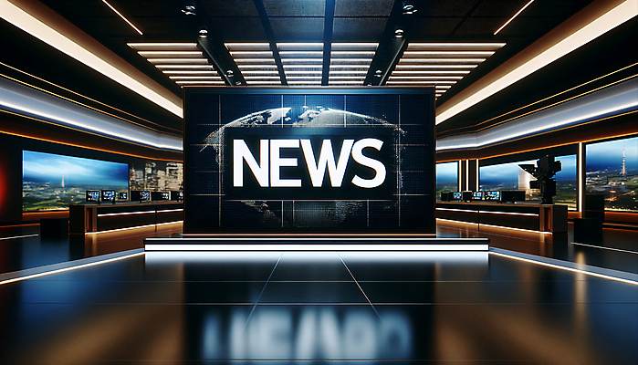 JPG 편집이미지 사람없음 모니터 정보 무대 전달 전광판 방송국 이슈 뉴스룸 소식_알림 편집실사 AI컴퓨터그래픽 AI콘텐츠 컨셉 컴퓨터 뉴스 CG 파일형식