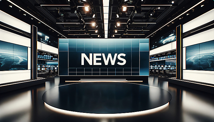 JPG 편집이미지 사람없음 모니터 정보 무대 전달 전광판 방송국 이슈 뉴스룸 소식_알림 편집실사 AI컴퓨터그래픽 AI콘텐츠 컨셉 컴퓨터 뉴스 CG 파일형식