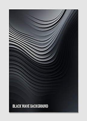 편집이미지 포스터 선 백그라운드 추상 타이포그라피 사람없음 검은색 웨이브 그라데이션 이미지편집 AI파일 문자 컬러 무늬 파일형식 벡터