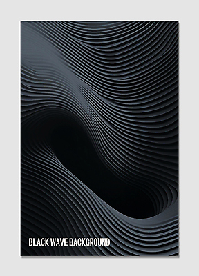 편집이미지 포스터 선 백그라운드 추상 타이포그라피 사람없음 검은색 웨이브 그라데이션 이미지편집 AI파일 문자 컬러 무늬 파일형식 벡터