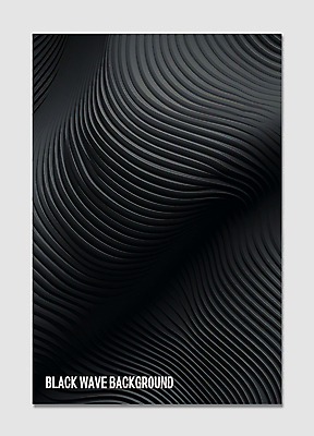 편집이미지 포스터 선 백그라운드 추상 타이포그라피 사람없음 검은색 웨이브 그라데이션 이미지편집 AI파일 문자 컬러 무늬 파일형식 벡터