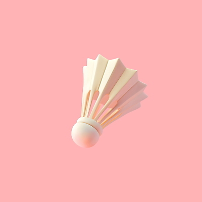 PSD 아이콘 사람없음 3D아이콘 한개 운동 3D 장비 셔틀콕 디지털합성 배드민턴 1 스포츠용품 건강 구기 파일형식