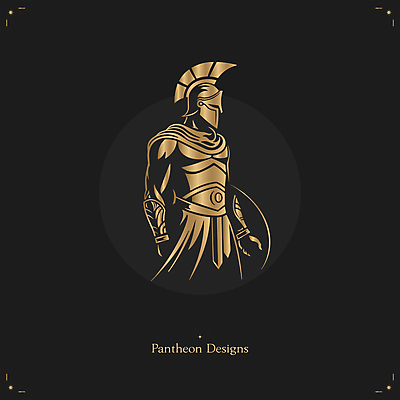 디자인 남자 일러스트 한명 서기 성인 검은색 힘 금색 원형 신 심볼 전쟁 신화 전사 그리스로마신화 갑옷 성인남자한명만 국내일러스트 AI파일 투구모자 도형 1 종교 컬러 모션 사람 보호장비 남자한명만 성인남자만 파일형식 벡터