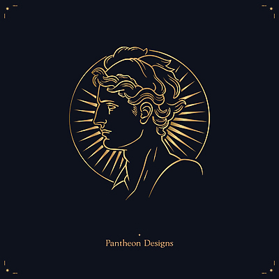 디자인 남자 일러스트 한명 성인 빛 태양 검은색 금색 신 심볼 그리스 신화 그리스로마신화 아폴로 성인남자한명만 국내일러스트 AI파일 자연요소 1 유럽 종교 컬러 사람 신_종교 남자한명만 성인남자만 파일형식 벡터