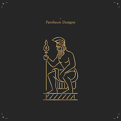 전신 디자인 남자 일러스트 한명 성인 검은색 금색 신 심볼 그리스 신화 그리스로마신화 대장간 대장장이 헤파이스토스 성인남자한명만 국내일러스트 AI파일 1 유럽 종교 컬러 사람 신_종교 남자한명만 성인남자만 파일형식 벡터