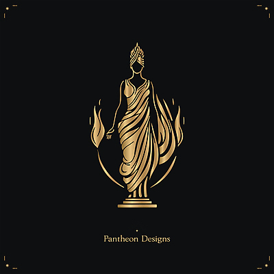 전신 디자인 여자 일러스트 불 불꽃 한명 성인 검은색 금색 심볼 그리스 신화 그리스로마신화 여신 성인여자한명만 헤스티아 국내일러스트 AI파일 자연요소 1 유럽 컬러 사람 신_종교 여자한명만 성인여자만 파일형식 벡터